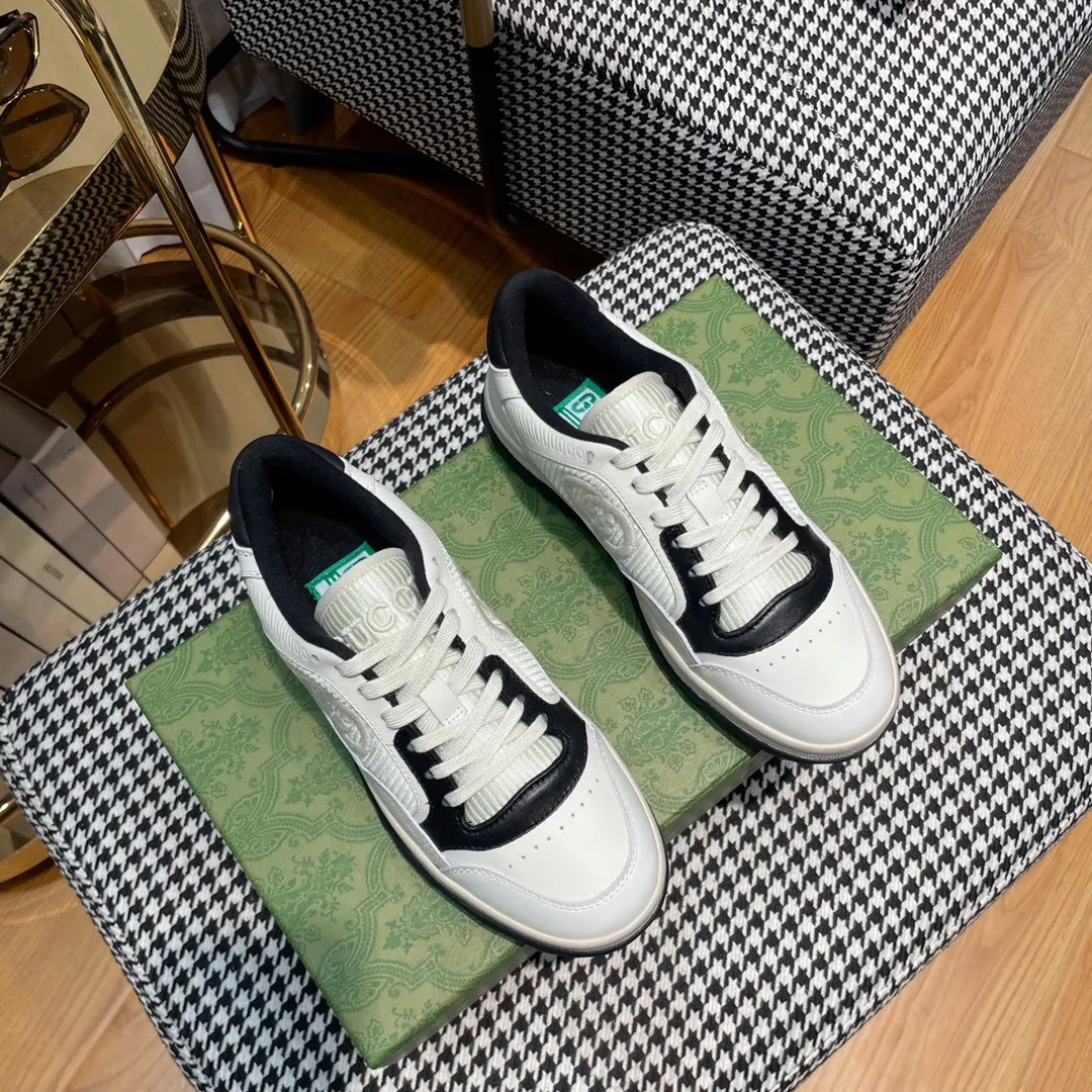 👟👟Ex-factory price 520👟👟 Women's shoes Women's clothing Women's shoes Women's clothing Women's shoes Women's clothing Women's shoes factory Gucci Gucci new dirty shoes MAC80 series ✅ Fully imported anti-counterfeiting thread, not ordinary fluorescent thread ## The tone of retro old money style, full of old money retro feeling❗️ ss23 Really fresh and can't be any fresher~ The foot feel is matched with the bumper~ Cloud-like comfort. Original grained cowhide, contrasting stripes, original satin fabric, original thin soft fabric + cowhide color matching on the inside, original T👟👟factory price U sole, original craftsmanship on the gap edge, no glue and environmental protection♻️ Couple size 35-44 (45.46. Can be customized) Original packaging + printed GUCCI outer box